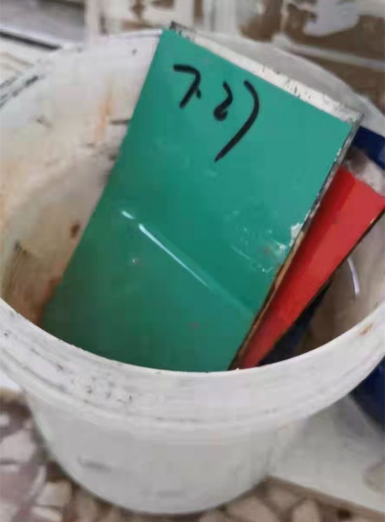 潜水泵水性漆耐水试验 潜水泵水性漆耐水试验